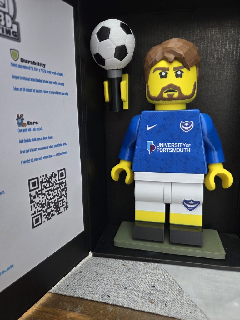 Football Player 3D Printed figure